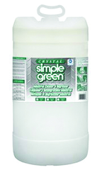 Crystal Simple Green Industrial Cleaner & Degreaser - 15 Gallon - Caliber Tooling