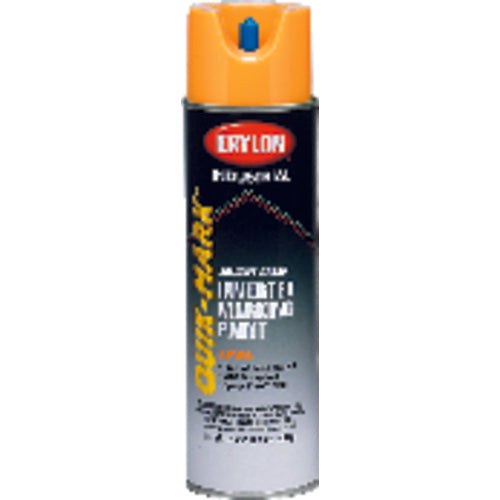 Industrial Quik-Mark Inverted Marking Paint Solvent Based Fluorescent Orange - Caliber Tooling