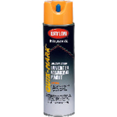 Industrial Quik-Mark Inverted Marking Paint Water Based Fluorescent Orange - Caliber Tooling