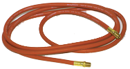 #0425 - 1/4'' ID x 25 Feet - 2 Male Fitting(s) - Air Hose with Fittings - Caliber Tooling
