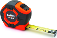 Tape Measure; 1" x 25'; Hi-Viz Orange - Caliber Tooling