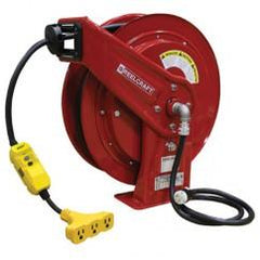 CORD REEL TRIPLE OUTLET GFCI - Caliber Tooling