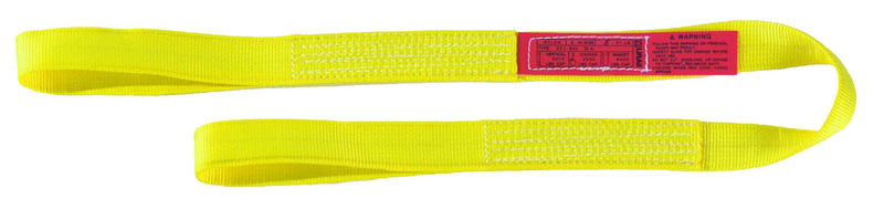 EE1-802 2"X4' 1-PLY NYLON SLING - Caliber Tooling