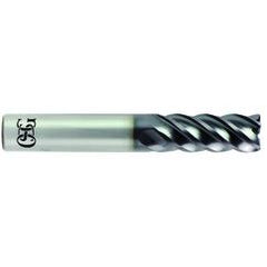 5/8 x 5/8 x 1-1/4 x 3-1/2 5Fl .090 C/R Carbide End Mill - TiALN - Caliber Tooling