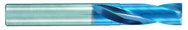 L9611 15/32 Carbide 2-Fl Aqua Drill Ex Flat For Counterboring - Caliber Tooling