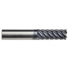 5/8" Dia. - 2-5/8" LOC - 5" OAL - 6 FL Carbide End Mill-AlTiN-x - Caliber Tooling