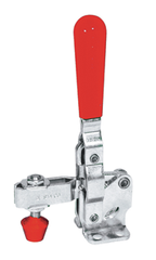 #210-SR Vertical with Release Lever Catch Solid Style; 750 lbs Holding Capacity - Toggle Clamp - Caliber Tooling