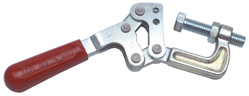 #325 Squeeze Action Clamp Hex Steel Style; 800 lbs Holding Capacity - Toggle Clamp - Caliber Tooling