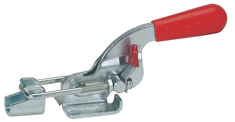 #385 Over-Center Toggle Locking Action Latch Style; 7;500 lbs Holding Capacity - Toggle Clamp - Caliber Tooling