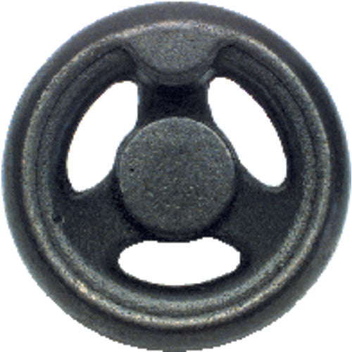 Cast Iron Hand Wheel (No Holes) - 3″ Wheel Diameter, 1″ Hub Diameter - Caliber Tooling