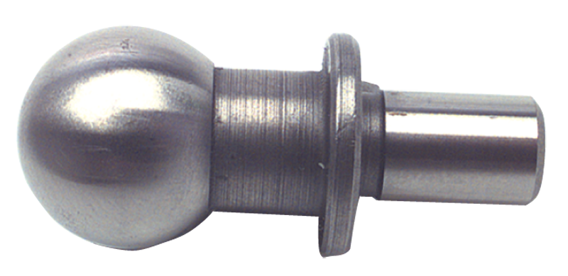 #826887 - 12mm Ball Diameter - 6mm Shank Diameter - No-Hole Toolmaker's Construction Ball - Caliber Tooling