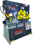 71 Ton - 12" Throat - 7.5HP, 440V, 3PH Motor Dual Cylinder Complete Integrated Ironworker - Caliber Tooling