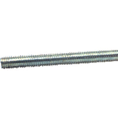Threaded Rod - 3/8″-16; 3 Feet Long; Zinc Plated - Caliber Tooling