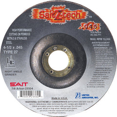 7″ × 0.045″ × 7/8″ - Zirconium - Depressed Center Wheel - Caliber Tooling