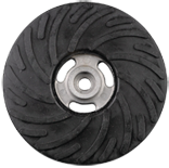 7 x 5/8 - 11" - Medium Density - Smooth Face - Back-up Pad For Resin Fibre Discs - Without Nut - Caliber Tooling