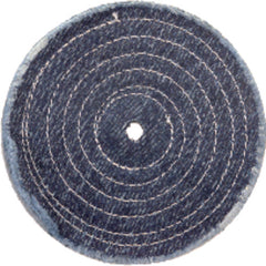 6″ WITH 3/8 SPIRAL SEWED DENIM BUFF - Caliber Tooling