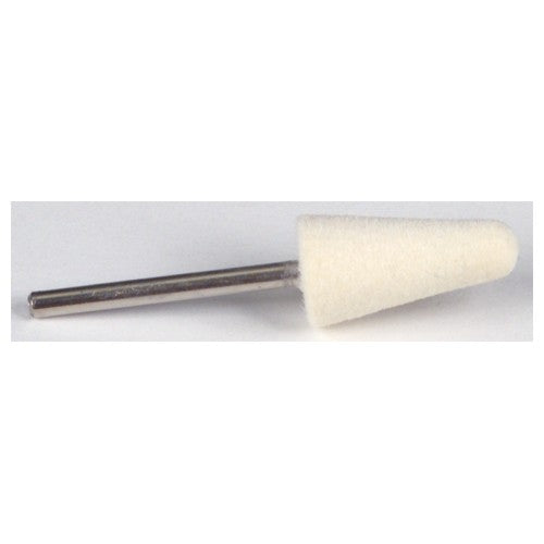 1/2″ 1″ 1/8″ Shank - Rock Hard Tapered Felt Bob - Caliber Tooling