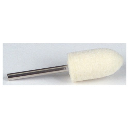 1/2″ 1″ 1/8″ Shank - Soft Cone Felt Bob - Caliber Tooling