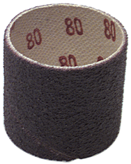 3 x 3'' - 80 Grit - A/O Resin Bond Abrasive Band - Caliber Tooling