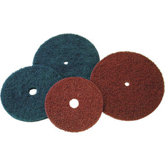 8″ × 1/2″ - Eyelet - Coarse Grit - Aluminum Oxide Buff & Blend Disc (Green) Alt mfg # 860906 - Caliber Tooling