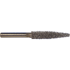 1/4″ × 1/2″-1/8″ Shank - Taper SSG Carbide Burr - Caliber Tooling