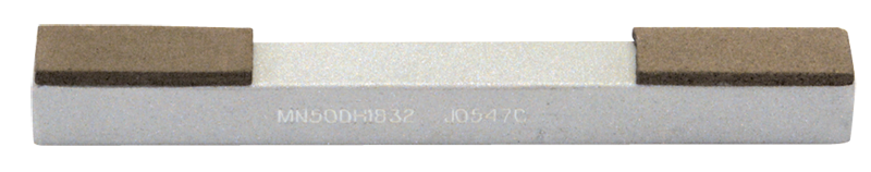 1'' Diamond Length - 4'' OAL (3/8 x 3/8") - 150/220 Grit - Double End Resin Bond Diamond Hone - Caliber Tooling