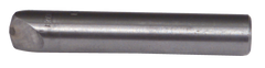 1/3 Carat - 7/16 x 2-1/2'' Shank - Lapped Diamond Chisel for Radius Tool - Caliber Tooling