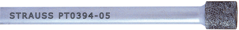 .335 x .315 x 1/4" - Medium Grit - CBN Mandrel - Caliber Tooling