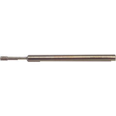 ‎0.256″ × 0.275″ × 1/4″-220 Grit - Diamond Jig Grinding Mandrel - Caliber Tooling