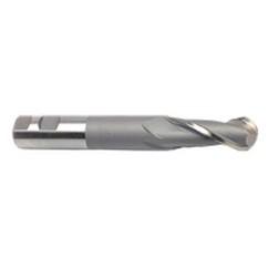 3/4" Dia. - 5-3/8" OAL - HSS - Ball End SE EM - 2 FL - Caliber Tooling