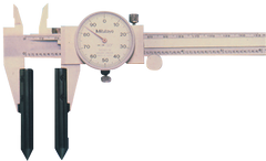Center Line Gage - for 4; 6; & 8" Calipers - Caliber Tooling