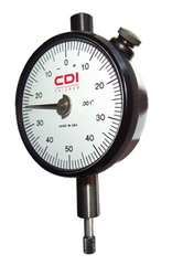 .200 Total Range - 0-10 Dial Reading - AGD 2 Dial Indicator - Caliber Tooling