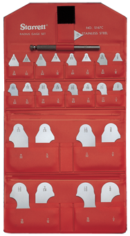 SD167GHZ RADIUS GAGE SET - Caliber Tooling