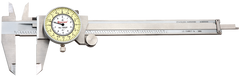 #1202F-6 -  0 - 6'' Measuring Range (.001 Grad.) - Dial Caliper - Caliber Tooling