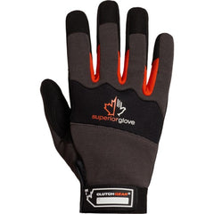 General purpose mechanics glove with a high level of dexterity