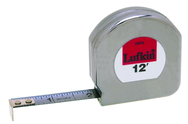 #C9212 - 1/2" x 12' - Chrome Clad Mezurall Measuring Tape - Caliber Tooling