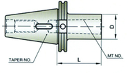 BT40 MORSE TAPER HOLDER NO.2 - Caliber Tooling