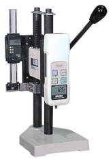#LV220SC - Vertical Compression Stand with Distance Meter for Force Gauges - Caliber Tooling