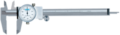 0 - 12'' Measuring Range (.001" Grad.) - Shockproof Steel Dial Caliper - #52-008-712 - Caliber Tooling