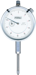 Kit Contains: Fowler 0-1" Travel Standard White Dial Indicator Without Certification-With Procheck Fine Adjustment Mag Base - Travel Indicator & Magnetic Base - Caliber Tooling