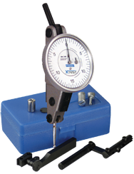 .060 Range - .001" Graduation - Horizontal Dial Test Indicator - Caliber Tooling