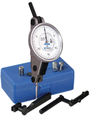 .060 Range - .001" Graduation - Horizontal Dial Test Indicator - Caliber Tooling