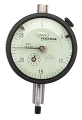 .125 Total Range - 0-50 Dial Reading - AGD 2 Dial Indicator - Caliber Tooling