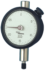 .100 Total Range - 0-20-0 Dial Reading - AGD 1 Dial Indicator - Caliber Tooling