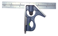 #7145-150 - 150mm - Metric Graduation - Regular Blade - 2 Piece Combinatioin Square Set - Caliber Tooling