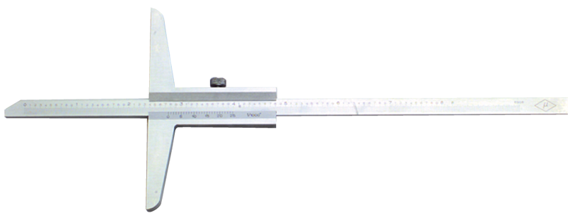 0 - 8 Measuring Range (.001 Grad.) - Vernier Depth Gage - Caliber Tooling