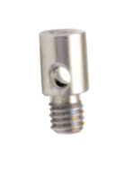 M2 x .4 Male Thread - 10mm Length - Stainless Steel Adaptor Tip - Caliber Tooling