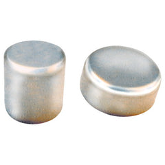 Rare Earth Magnet Material (Nickel) - 1/2″ Diameter Round; 22.4 lbs Holding Capacity - Caliber Tooling