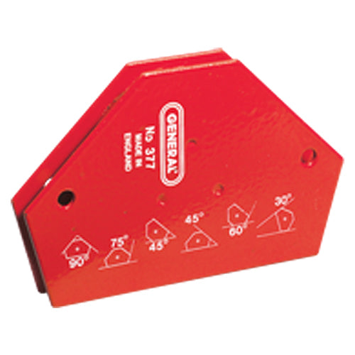 ‎377 Magnetic Welding Square - 10 Angle-4″ × 1/2″ × 2-9/16″-20 Lbs Holding Capacity - Caliber Tooling