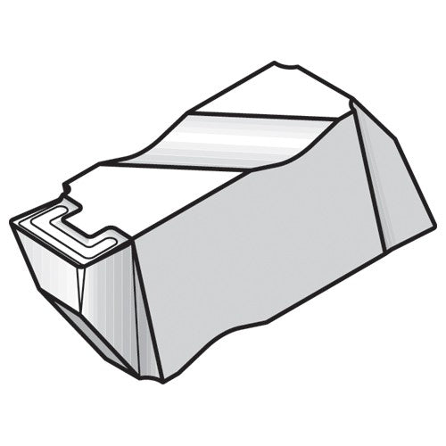 NF3125LK TN6025 TOP NOTCH GROOVING INSERT - Caliber Tooling